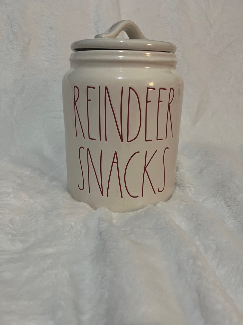 Rae Dunn Medium Holiday Cannister
